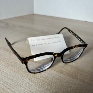 L.A. Eyeworks Remy 929 Eyeglasses Tortoise Shell One Pair 48-19-140 Japan